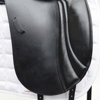 Albion Legend K2 Dressage Saddle, 16.5" MW Adjusta Model, Black (SKU368) - BUY IT NOW