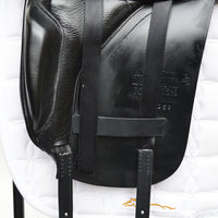 Albion Legend K2 Dressage Saddle, 16.5" MW Adjusta Model, Black (SKU368)