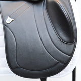 Bates Innova Dressage Saddle - Size 1 (17-17.5") Black (Easy Change System) (SKU360)