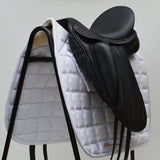 Albion Fabrento Dressage Saddle, 17" Wide (Adjusta Model), Black (SKU362) - NEW (Other)