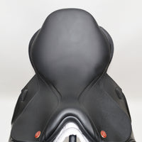Kent & Masters S-Series Jump Saddle (MJJ) (adjustable), 17.5" Black (SKU350)
